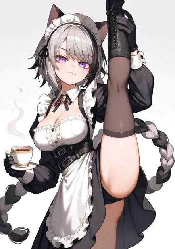 Elegant Anime Maidens in Classy Outfits