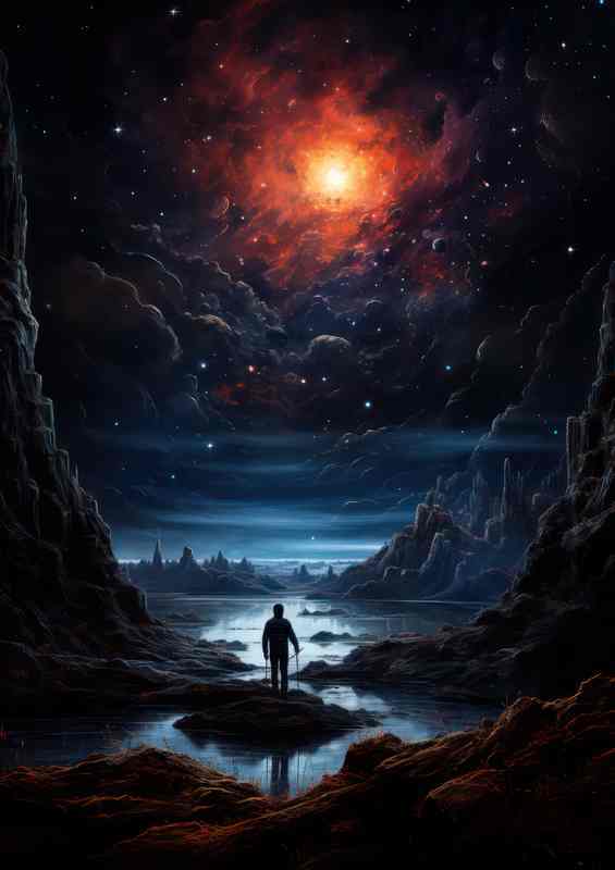 Cosmic Voyager Astronaut Adventures Beyond Earth