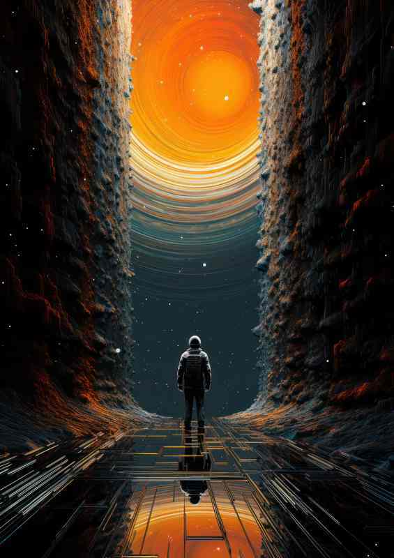 Enigmatic Stellar Art Mysterious Galaxy