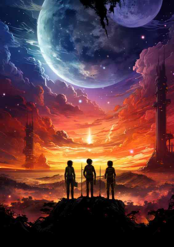 Imaginative Astrological Scenes
