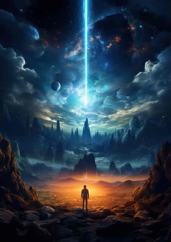 Innovative Space Exploration Art Creative Cosmos