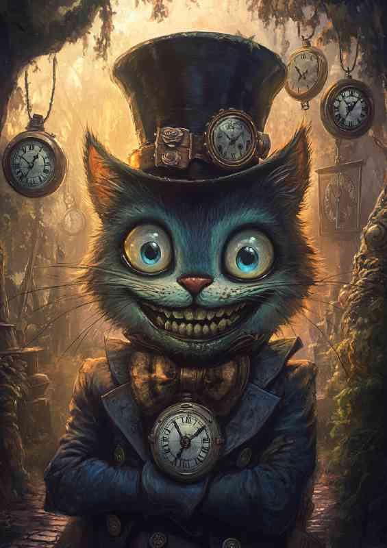 The Cheshire Cat style from Wonderland