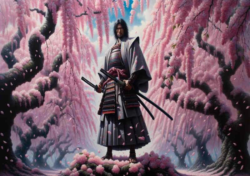 Sakura Sentinel a samurai and the cherry blossoms