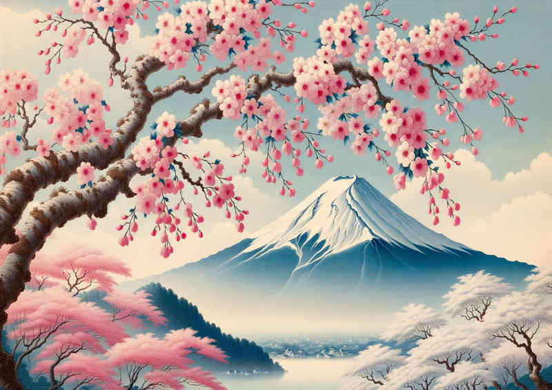 Fuji and Florals the ethereal beauty of Mount Fuji