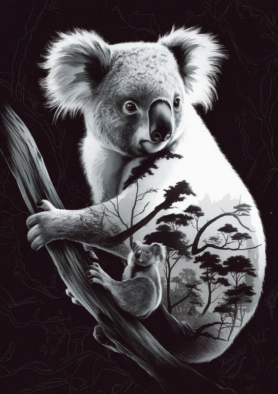 Koala bear clinging to a tree.jpeg
