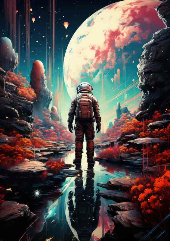 Beyond the Stars Astronauts Intergalactic Journey
