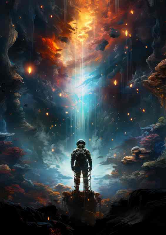 Celestial Explorations In Motion Sapce