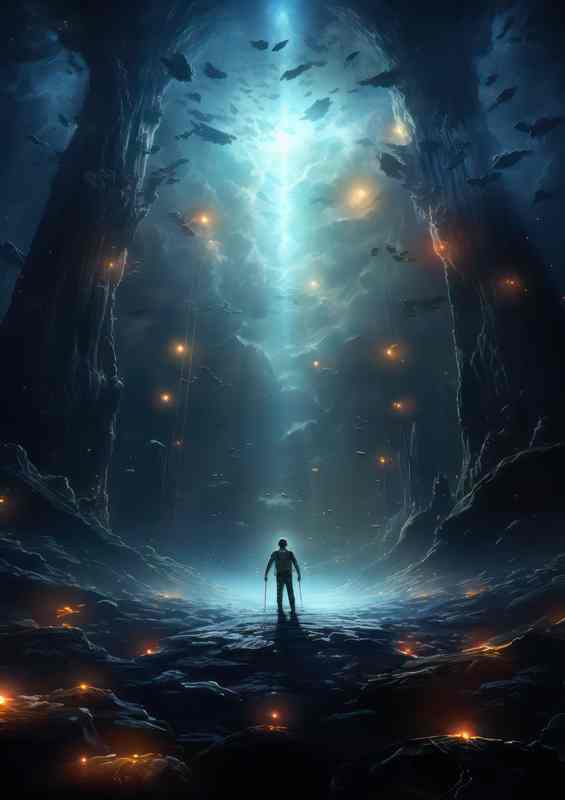 Stellar Expedition Metal Poster