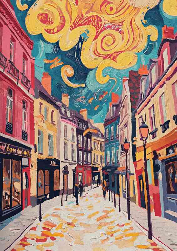 The streets in Lille France