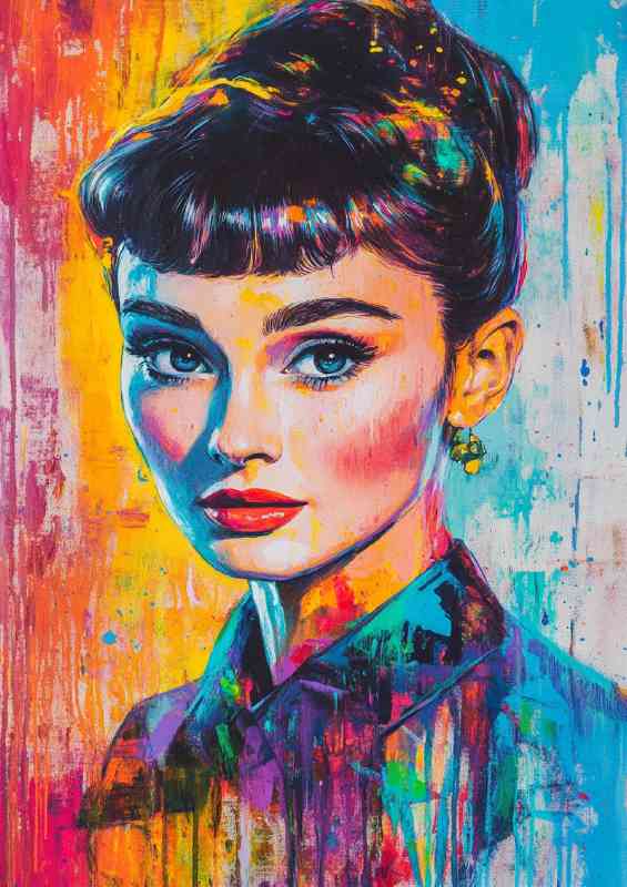 of the young Audrey Hepburn