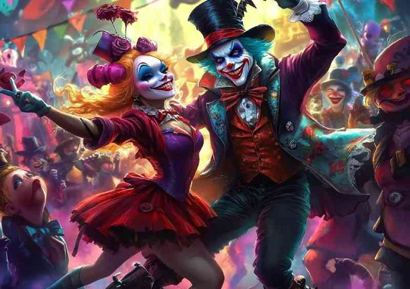 The Mad Hatter and Harley Quinn