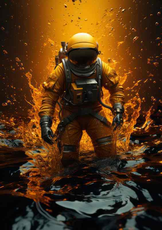 Galactic Explorer yellow Cosmic Splath