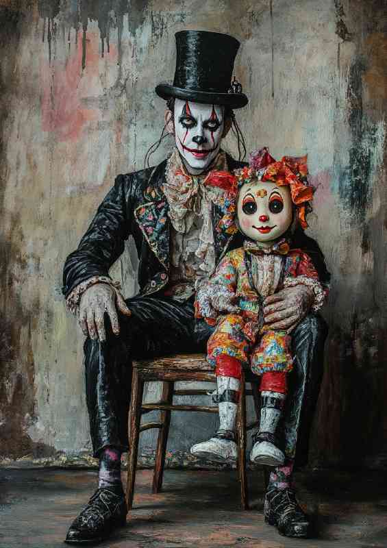 The scary man and the doll series
