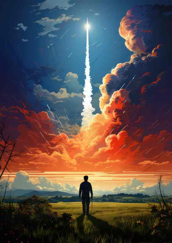 Galactic Lift offs Journeys of Space Rockets Unveiled