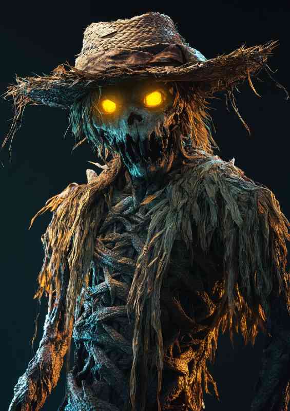 of an undead scarecrow