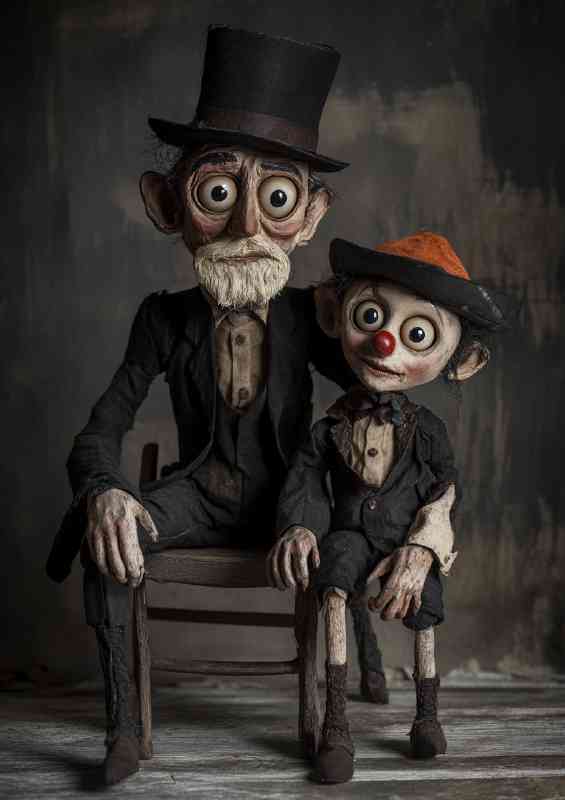 The creepy puppet series