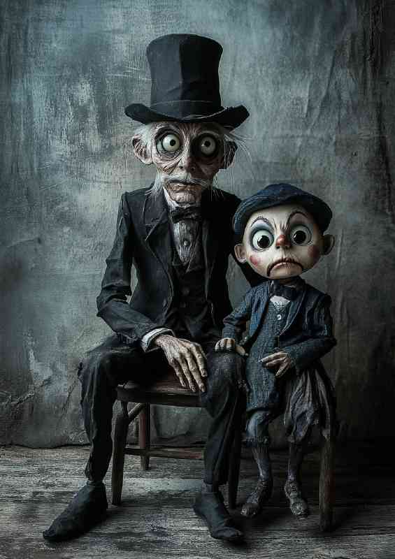 The creepy puppet show series