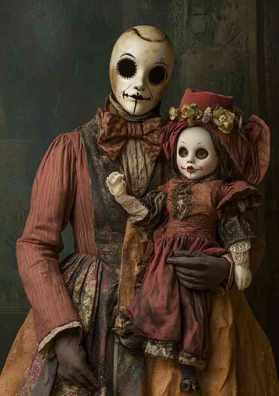 The masked man and the crazy doll series