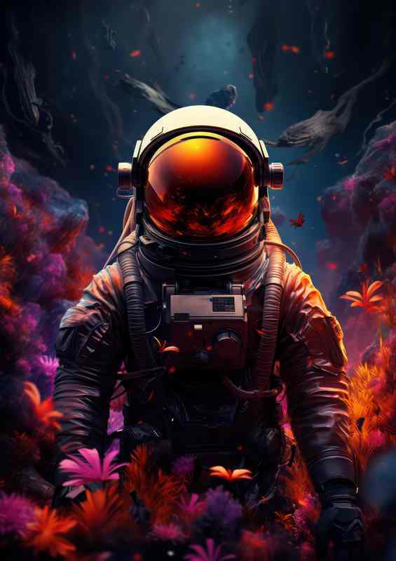 Infinite Expanse Astronauts Journey to the Stars