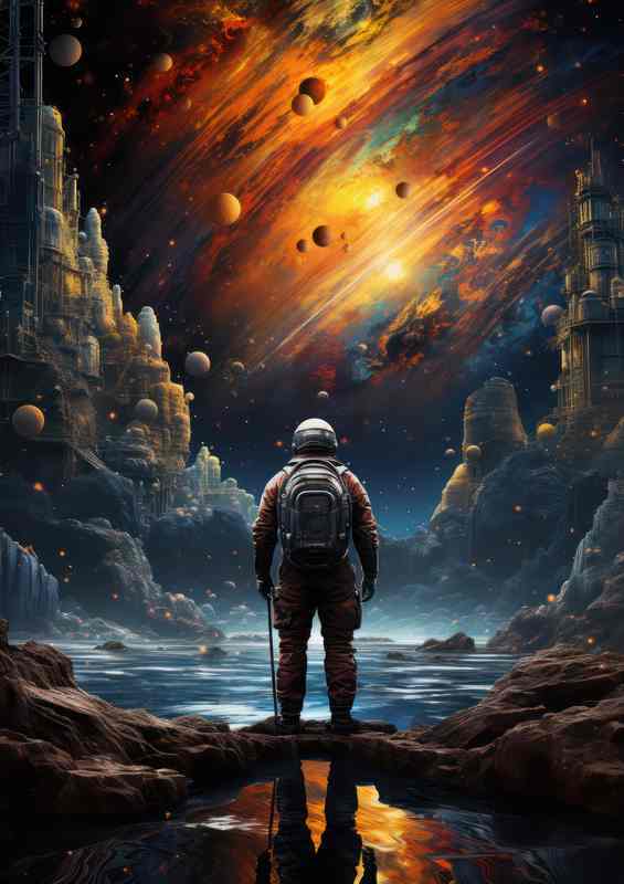 Interstellar Solitude Astronauts Journey Beyond