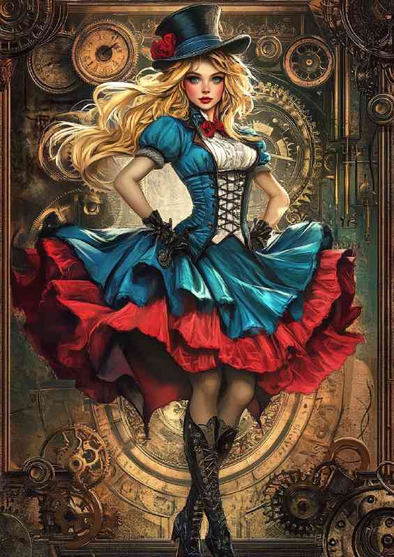 Alice in Wonderland steampunk