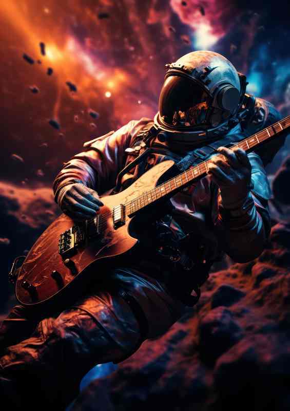 Interst. Voyager Man's Guitar