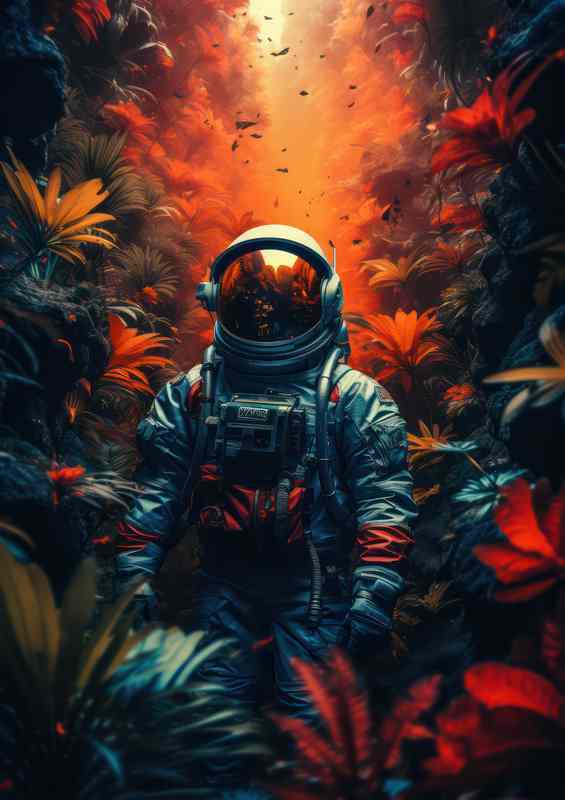 Mans Exploration of the Jungle space