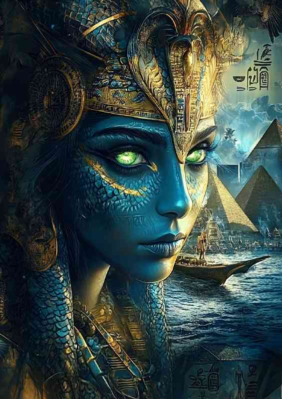 Egyptian goddess Nephthys