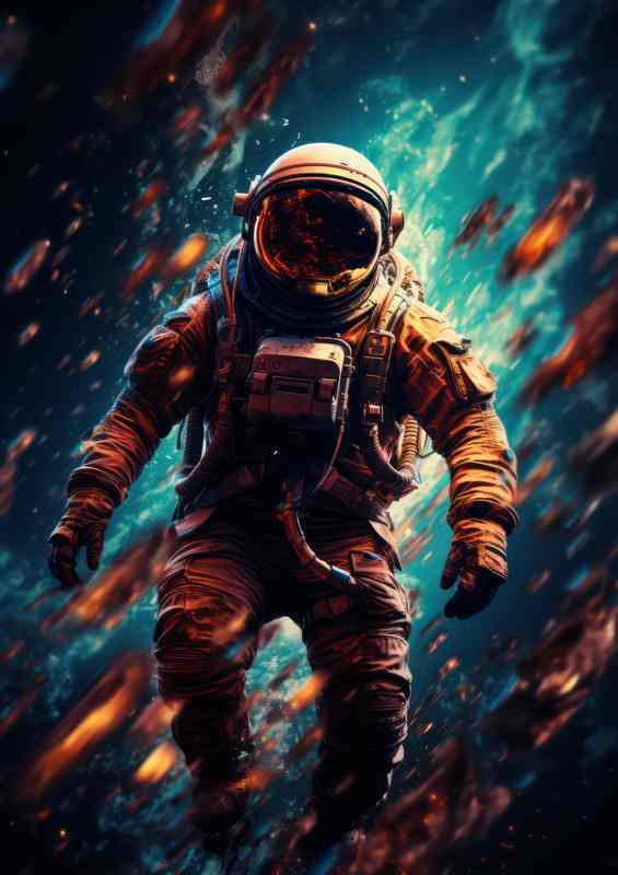Starlit Solitude Astronauts Intimate Journey