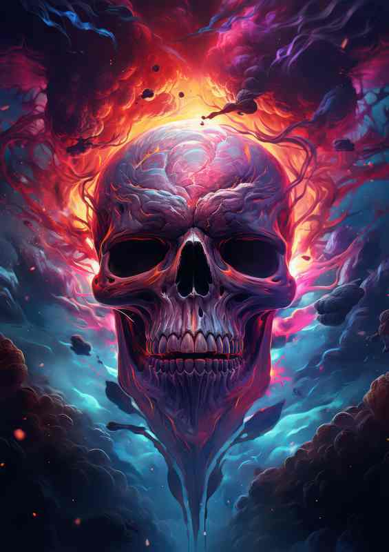 Cursed Cranium Haunting Tales of Skulls