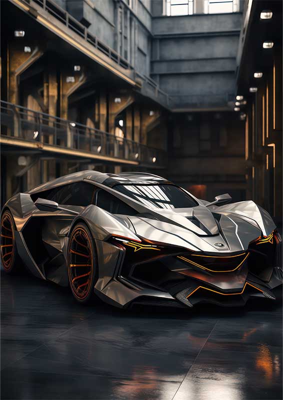 Future Super Car Amazing Detail