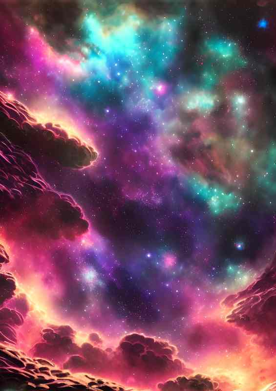 Celestial Spectacle The Magnificence of Space Nebula