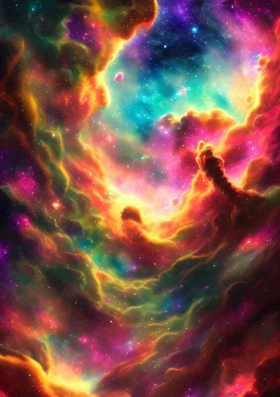 Galactic Blossoms The Beauty of Nebula