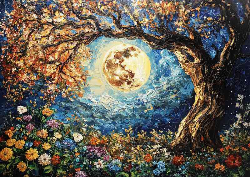 Enchanting celestial scene unfolds