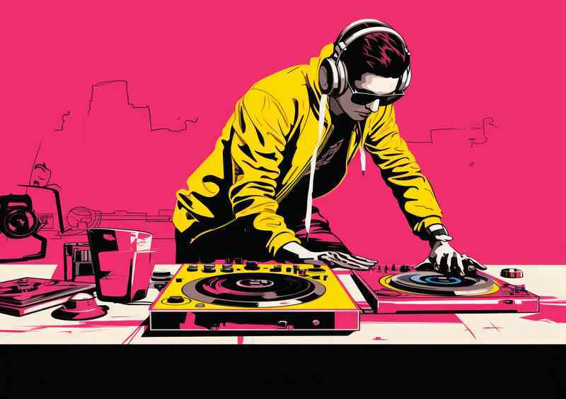 Bold Expressions Mr Dj Pop Art