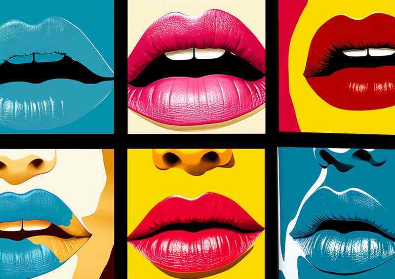 Colorful Commentary Pop Art