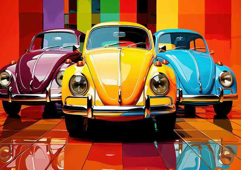 Vibrant Visions Exploring Colorful Pop Art Imagery
