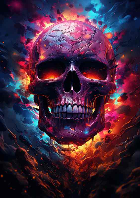Exploring the Afterlife cosmic skull