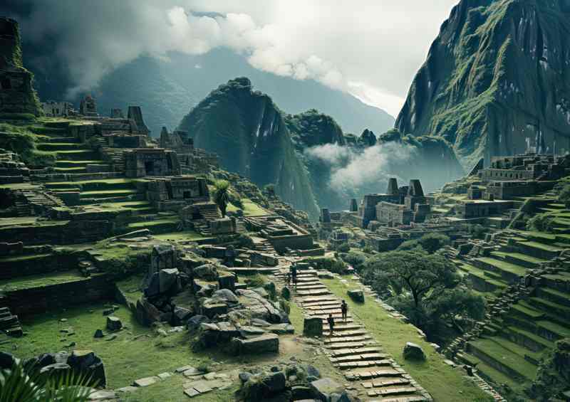 Historic Marvel In Time Machu Picchu