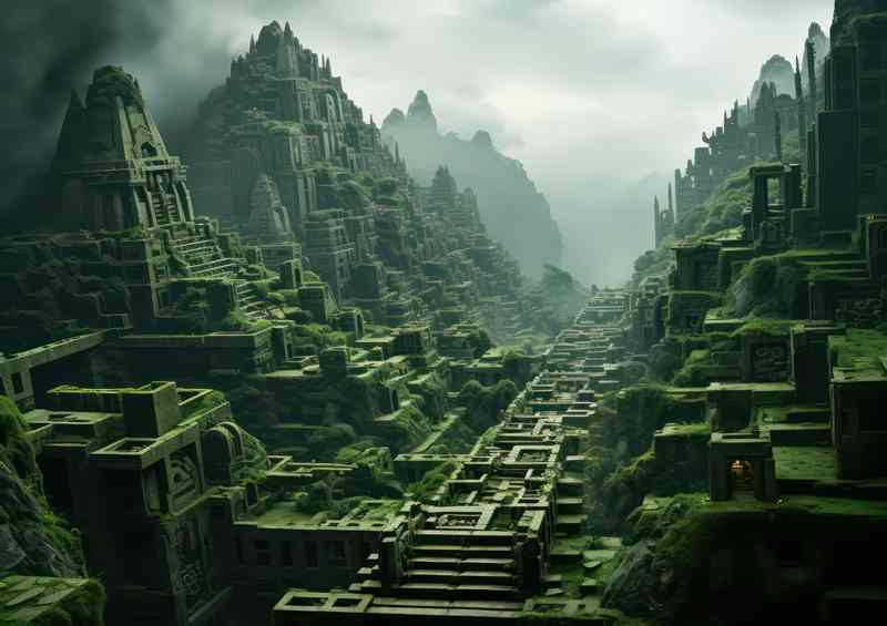 The Lost City Machu Picchu Style