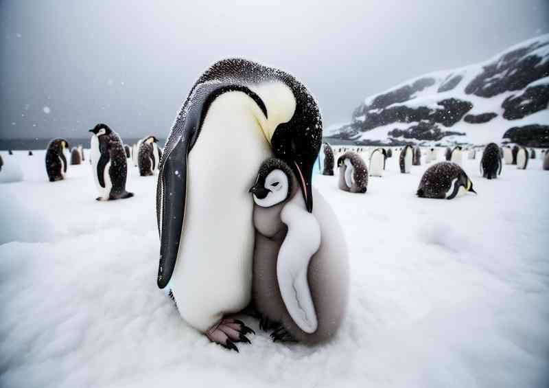 Snuggly Penguin Hug