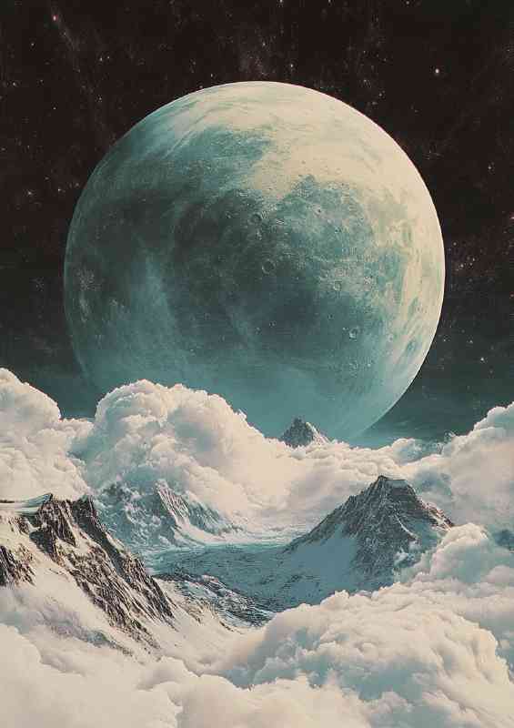 Giant planet rising