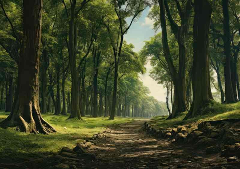 The Awaiting Forest Path