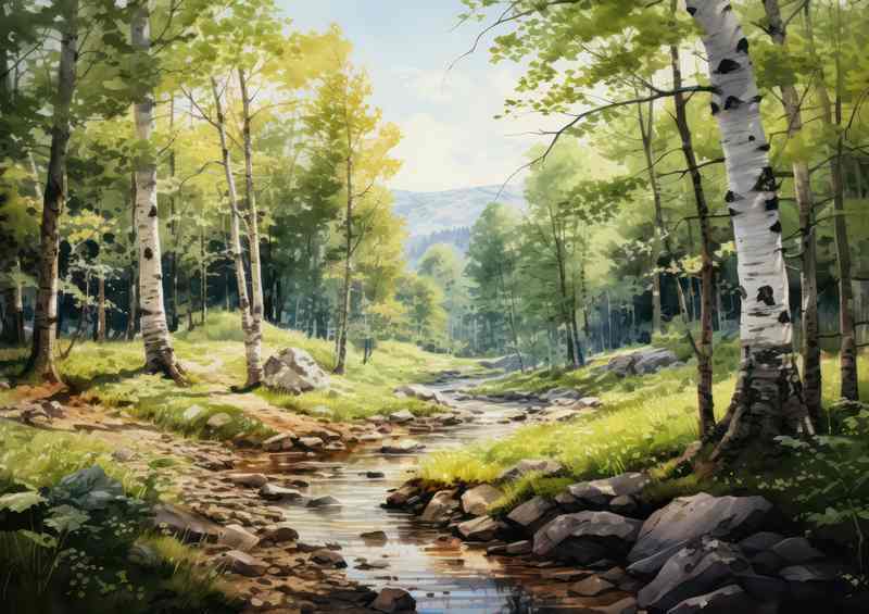 The Stream In The Woodlands