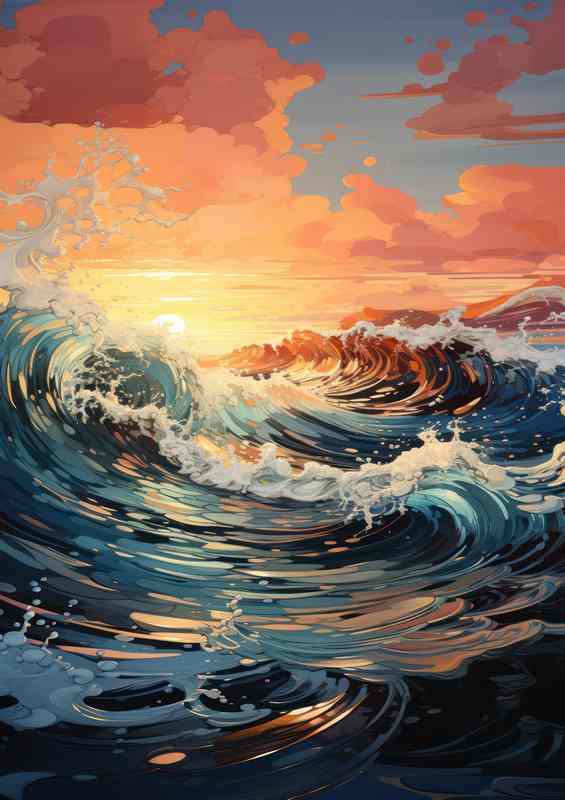 Chromatic Horizons Seas Awash in Color
