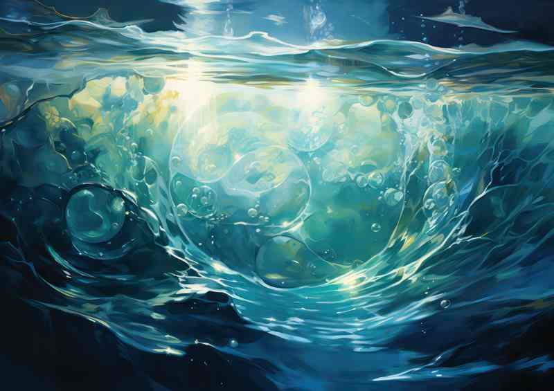 Rough Seas under and above