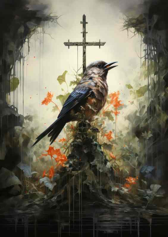Divine Aviary Birds & Flowers