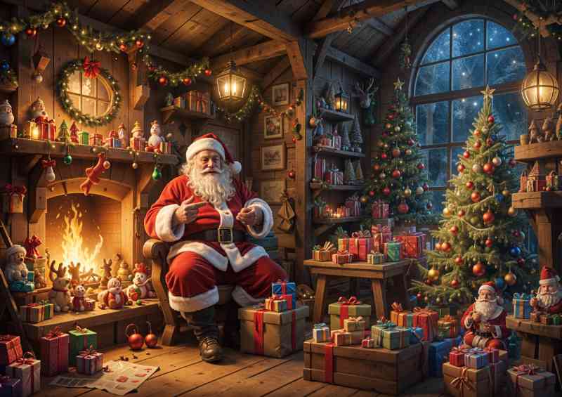 Wonderful christmas workshop