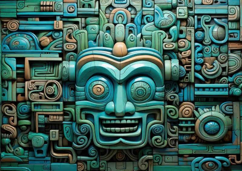 Mayan relief sculpture mayan monument aztec style