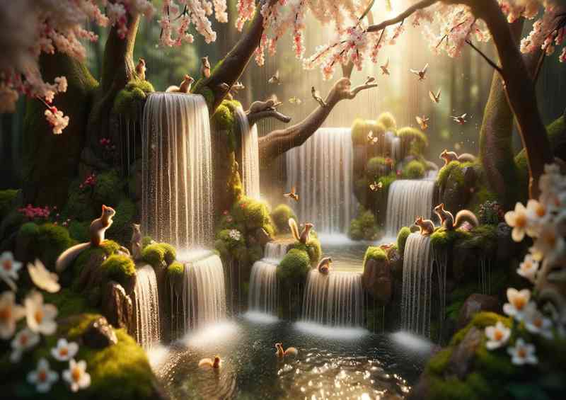 Dreamy Drizzles showcasing a secluded forest spot